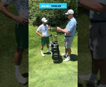 2 Drivers, a 6 hybrid, lead tape and a 68° wedge! Kyle Barker’s WiTB is a lot of fun!
