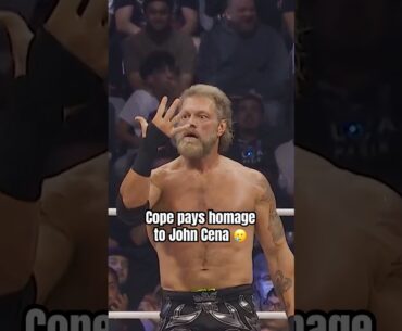 Rated R Superstar hit Cena’s moves 🔥 (via @AEW)