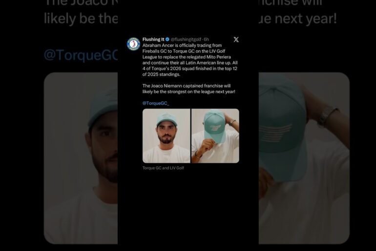 Abraham Ancer LIV Golf Torque GC | #zachriddlegolf #golf #golflife #golfswing #livgolf #livgolftour