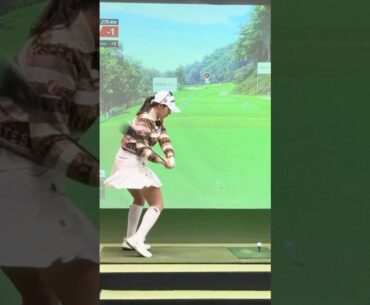 맘먹고 함 때려밨어요!!!🔥😝 | KLPGA 박현경(Hyunkyung Park) #응원릴레이 #박현경2025