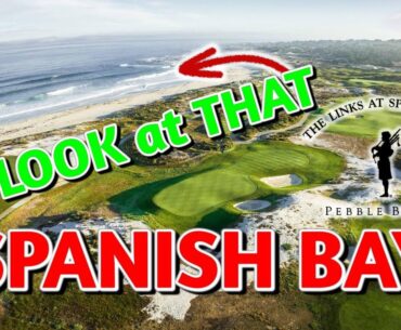 PEBBLE BEACH HIDDEN GEM | SPANISH BAY | Back 9 Vlog