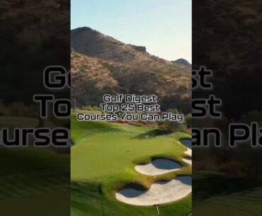 Top 25 Golf Courses in Arizona #golftrip