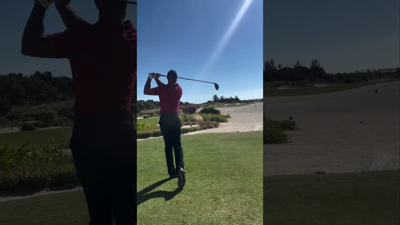 2025 Tiger Woods Awesome Swing Motion & Pre-Shot Routine 2025 Tiger Woods Awesome Swing Motion & Pre-Shot Routine