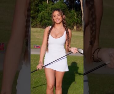 "Watch What Happens When Gianna White Tries Golf Swing... You Won't Believe What Happens Next!"