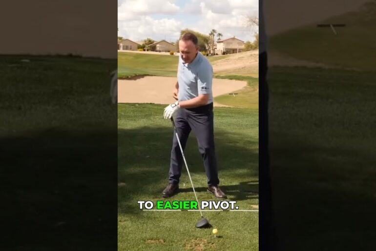The Toe Flare Golf Hack That Actually Works #golf #golfhack #swing