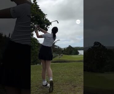 골프열정만큼이나 강력한 임팩⚡🥰 | KLPGA 이수진3(Sujin Lee) @sujini_swing #응원릴레이2025