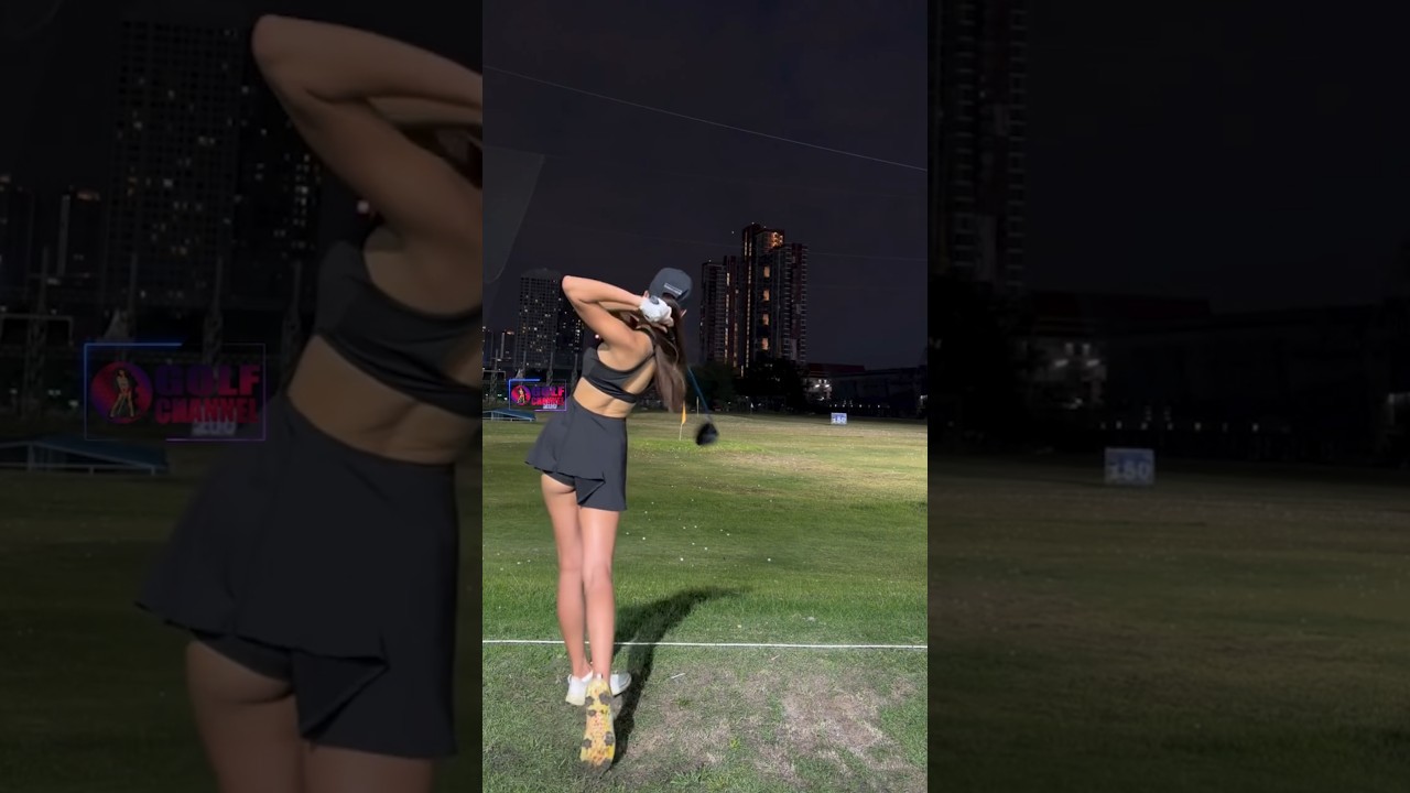Amazing Golf Swing you need to see | Golf Girl awesome swing | Golf shorts | Praeitsara Pukawanuch Amazing Golf Swing you need to see | Golf Girl awesome swing | Golf shorts | Praeitsara Pukawanuch