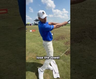 Why Charles Howell III Uses the Towel Drill (And What It Fixes) #golf #golfswing #golflesson