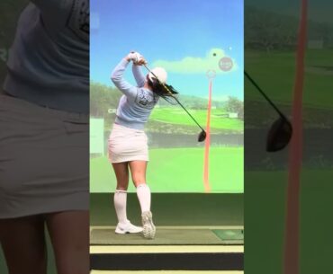 장타 스위치 ON 🔥🩵🤍 | KLPGA 박보겸(Bokyeom Park) #응원릴레이 #박보겸2025