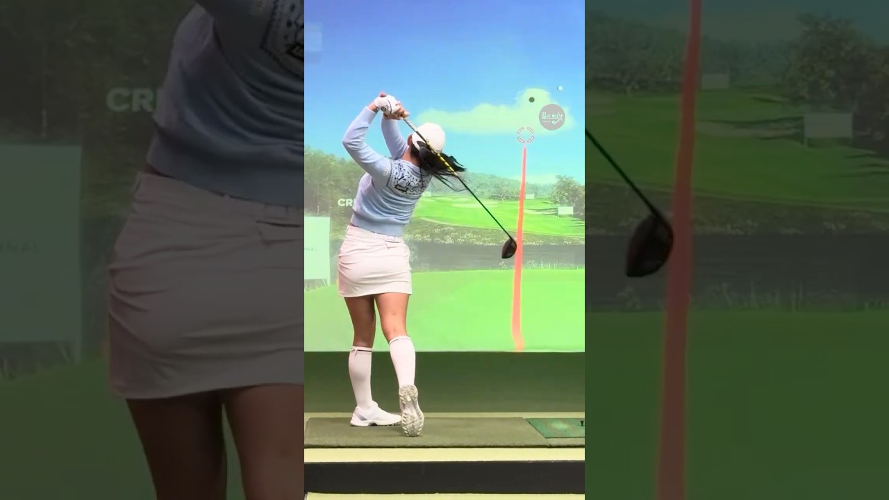 장타 스위치 ON 🔥🩵🤍 | KLPGA 박보겸(Bokyeom Park) #응원릴레이 #박보겸2025 장타 스위치 ON 🔥🩵🤍 | KLPGA 박보겸(Bokyeom Park) #응원릴레이 #박보겸2025