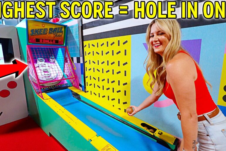 Mind-Blowing INSANE ONE OF A KIND Mini Golf Course!