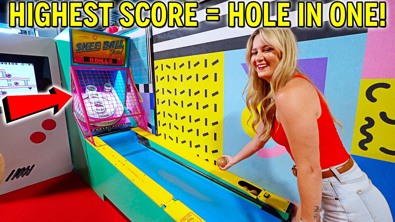 Mind-Blowing INSANE ONE OF A KIND Mini Golf Course! Mind-Blowing INSANE ONE OF A KIND Mini Golf Course!