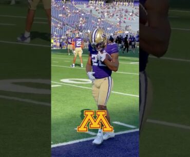 Minnesota RB Cam Davis Stands Out Against Cal