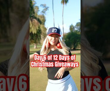 Day 6 of 12 Days of Christmas Giveaways! Follow on IG and see how to enter! #golf #giveaway