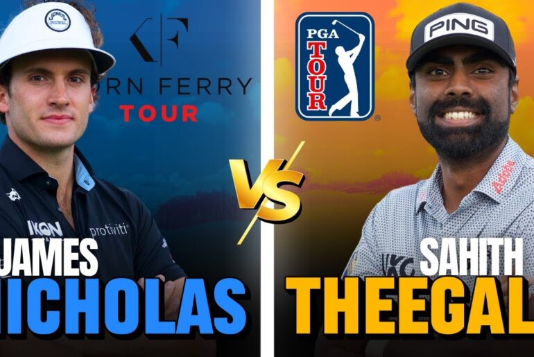 Can I beat Sahith Theegala? | Korn Ferry vs PGA Tour | Pro vs Pro
