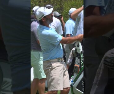 Laughs with Larrazabal during the #DunhillChamps 🇪🇸⛳️🇿🇦