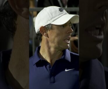 Rory PIPES a drive to beat Scottie 🏌️‍♂️💪