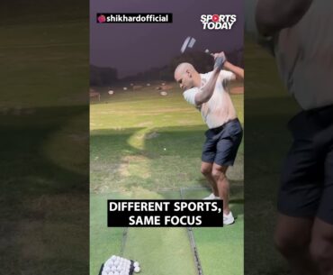 Shikhar Dhawan shows off his golf skills in latest social media post |Sports Today
