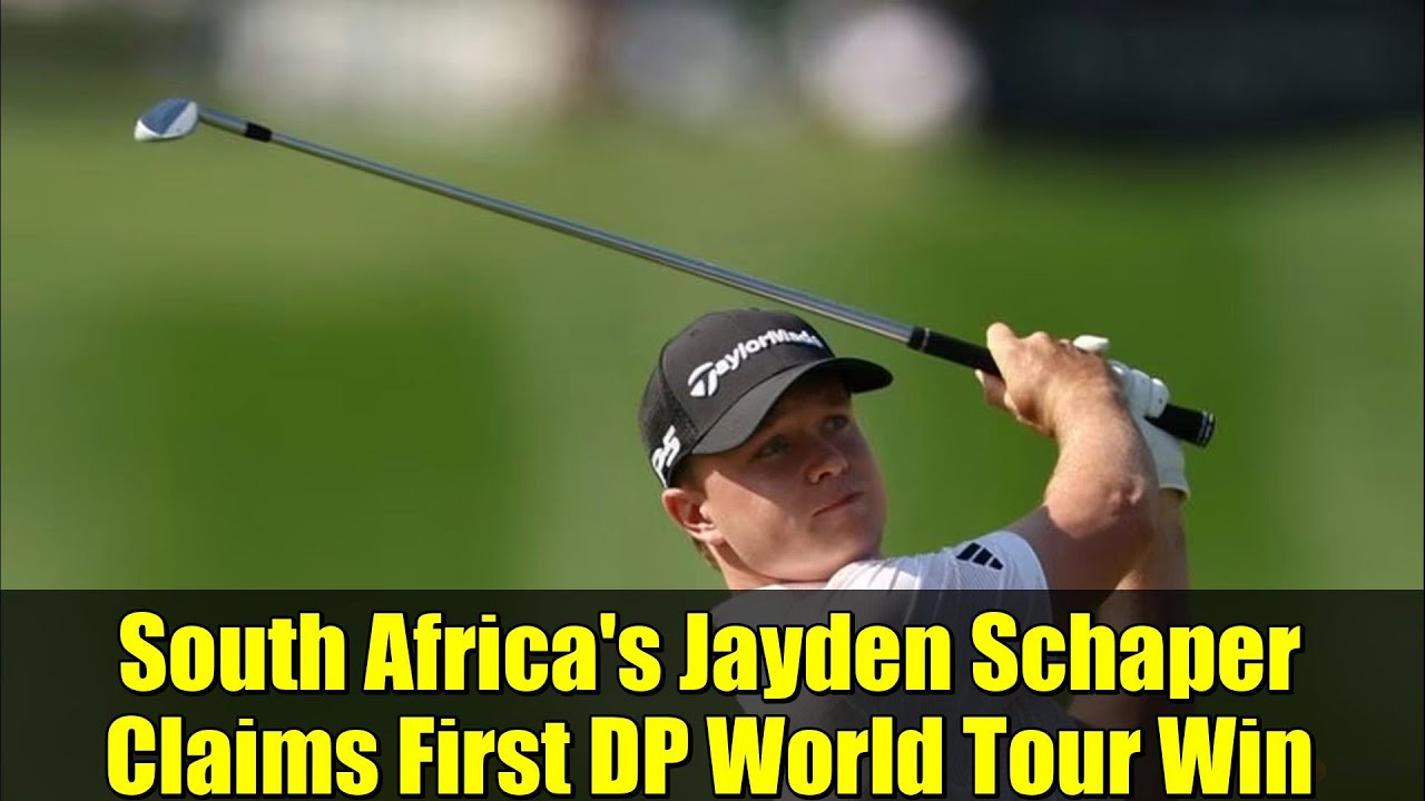 South Africa's Jayden Schaper Claims First DP World Tour Win
