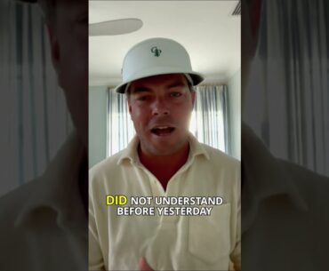 A New Respect for the Broadcast Side of Golf - Keith Mitchell @GolfChannel