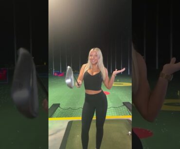 Amazing Golf Swing you need to see | Golf Girl awesome swing | Golf shorts | Meadow Eads
