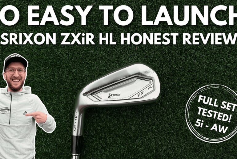 SRIXON ZXiR HL IRONS REVIEW! These Irons Are So Easy To Launch! Includes Comparison vs. Srixon ZXiR!