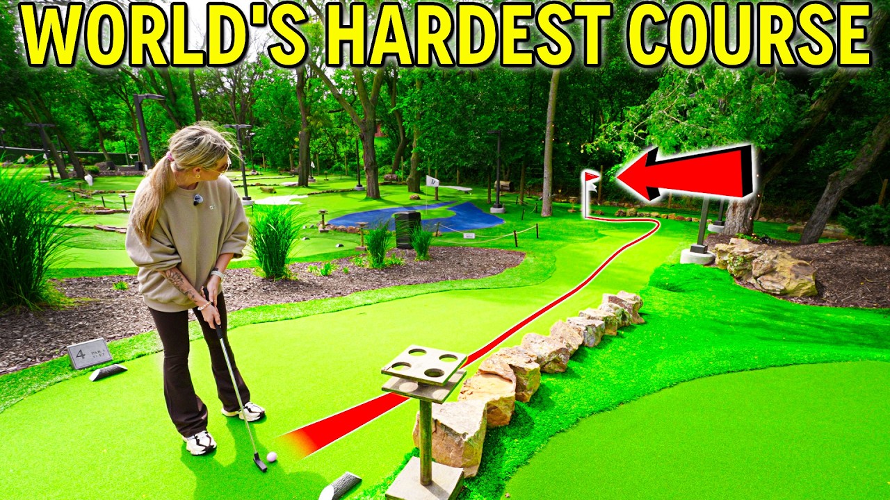 We Found the NEW WORLD’S HARDEST Mini Golf Course! We Found the NEW WORLD'S HARDEST Mini Golf Course!