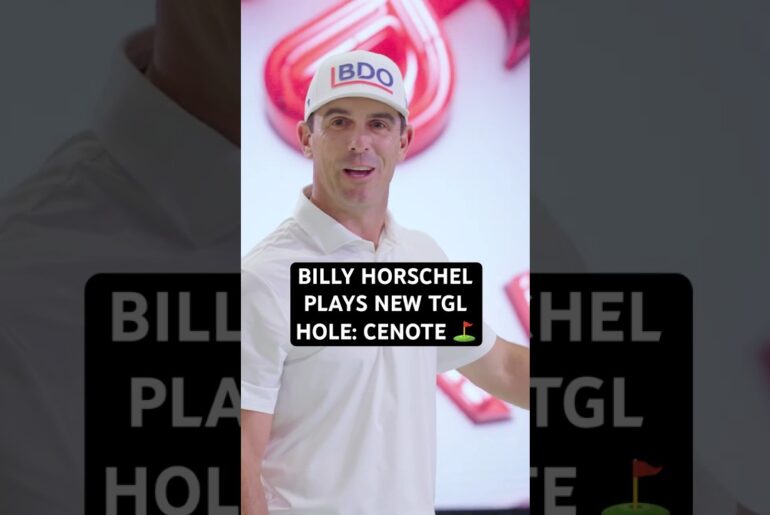 Come along as Billy Horschel takes a spin on our newest TGL hole, Cenote 🤩