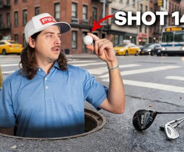 I Hit a Golf Ball Across an Entire City