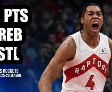 Scottie Barnes vs Rockets 31 pts 5 reb 2 stl | Oct 29, 2025 | Regular Season