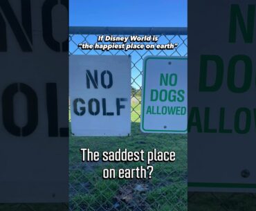 Why would anybody want to go here? #golf #disneyworld #golfers #golflife #happiestplaceonearth