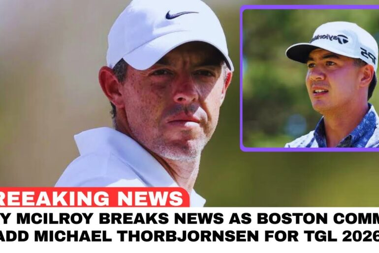 Rory McIlroy BREAKS NEWS as Boston Common Add Michael Thorbjornsen for TGL 2026 🔥⛳