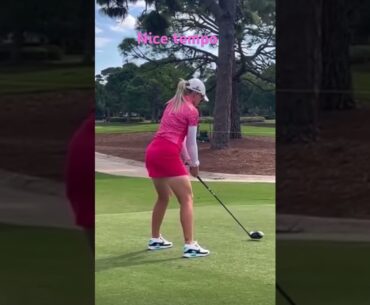 Looks great on the tee #girlgolfers #golf