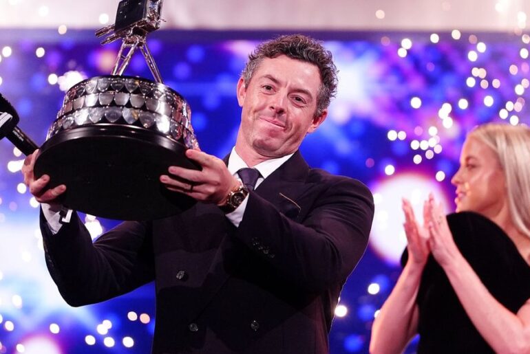 Rory McIlroy wins SPOTY award after stunning year winning The Masters and Ryder Cup