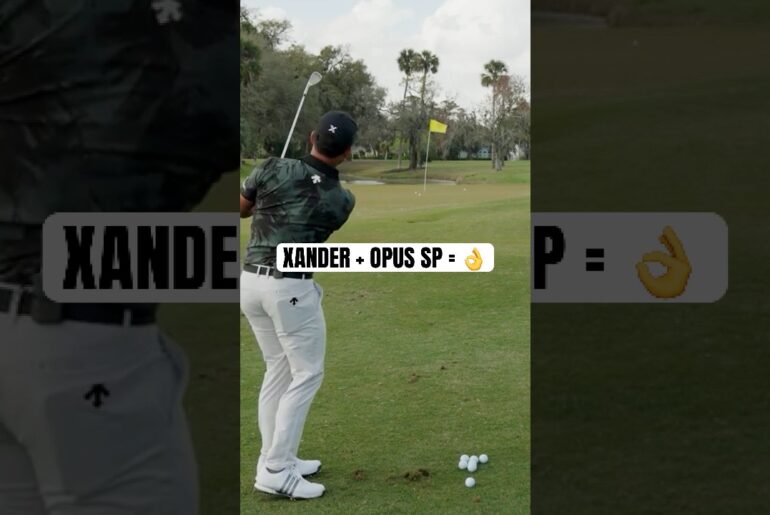 Xander Schauffele testing the Opus SP wedges 👌