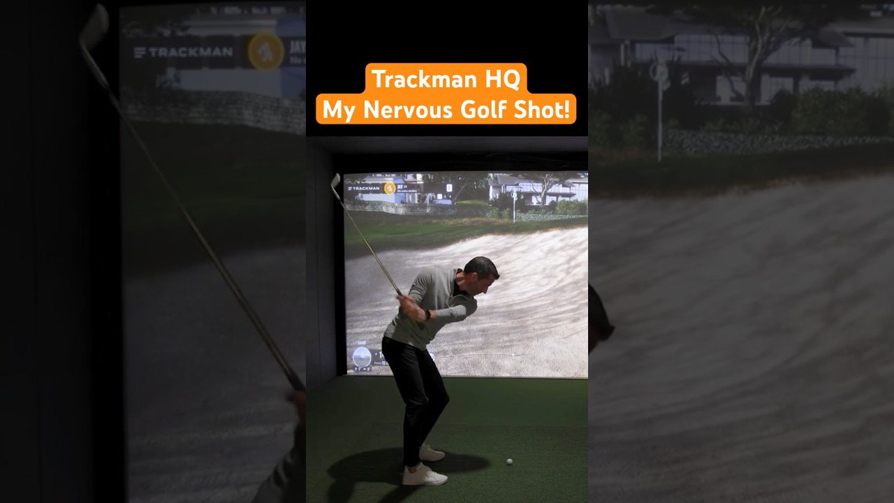 This Golf Shot in the Trackman HQ Golf Simulator made me VERY Nervous! #trackmangolf #golf #trackman This Golf Shot in the Trackman HQ Golf Simulator made me VERY Nervous! #trackmangolf #golf #trackman