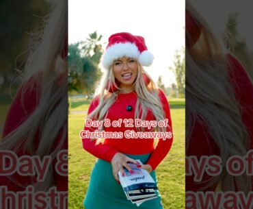 Day 8 of 12 Days of Christmas Giveaways! Go check my IG for details! #giftmas #golf