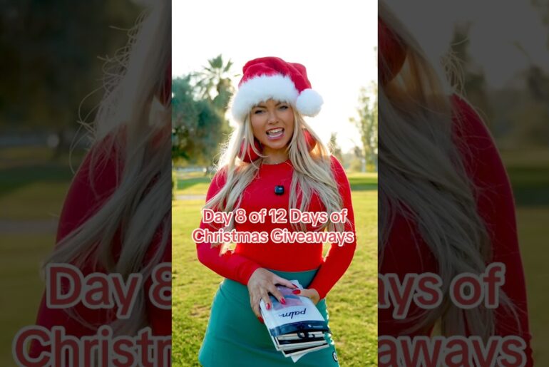 Day 8 of 12 Days of Christmas Giveaways! Go check my IG for details! #giftmas #golf