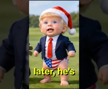 Baby T Golf Course Christmas Jokes #trump #donaldtrump #jokes #funny