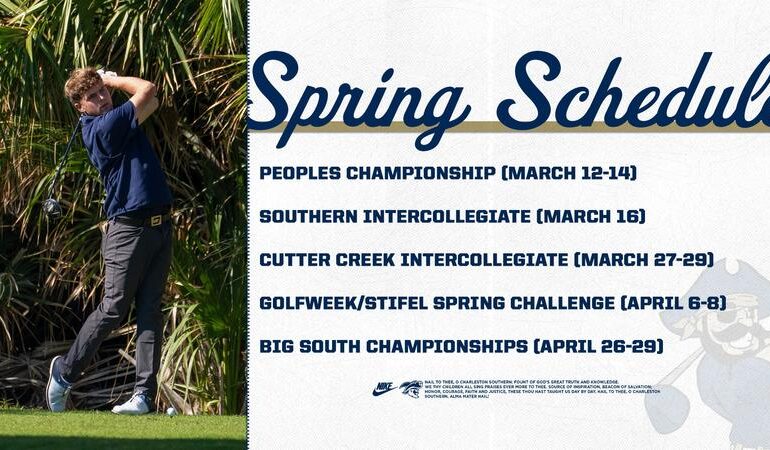 Bucs Unveil 2026 Men’s Golf Spring Schedule