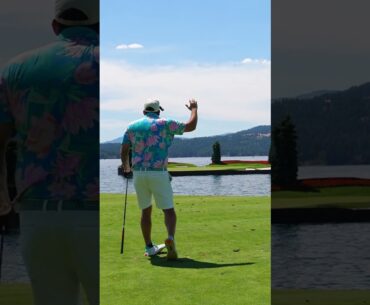 How do you get a hole in one at one of the most famous golf greens in the world? Wait until you see