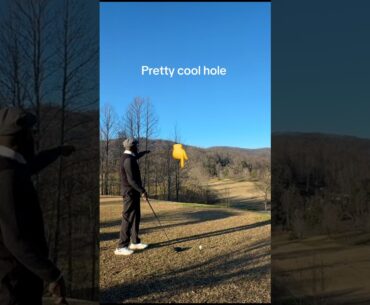 Teeing off from the tips #golf #fyp