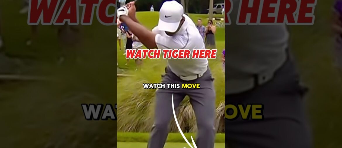 How Tiger Woods Creates Effortless Power (Ground Force Secret) ⛳️ ⬇️