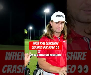 When Kyle Berkshire crashed our video