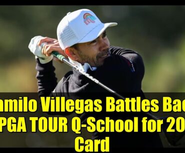 Camilo Villegas Battles Back at PGA TOUR Q-School for 2026 Card | Veteran Golfer's Comeback