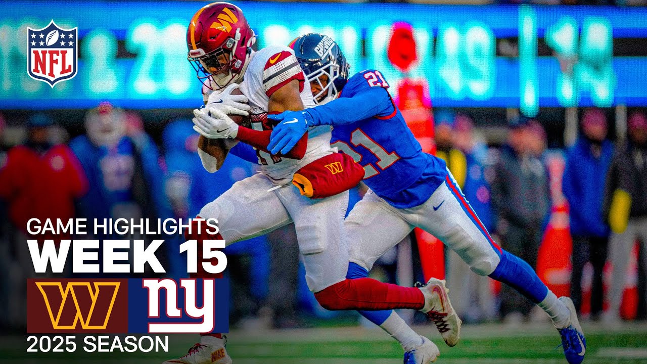 Washington Commanders vs New York Giant Game Highlights | 2025 NFL Season Week 15 Washington Commanders vs New York Giant Game Highlights | 2025 NFL Season Week 15