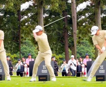 杉浦悠太 Yuta Sugiura プロゴルファー DRIVER SHOT SLOW MOTION !!!