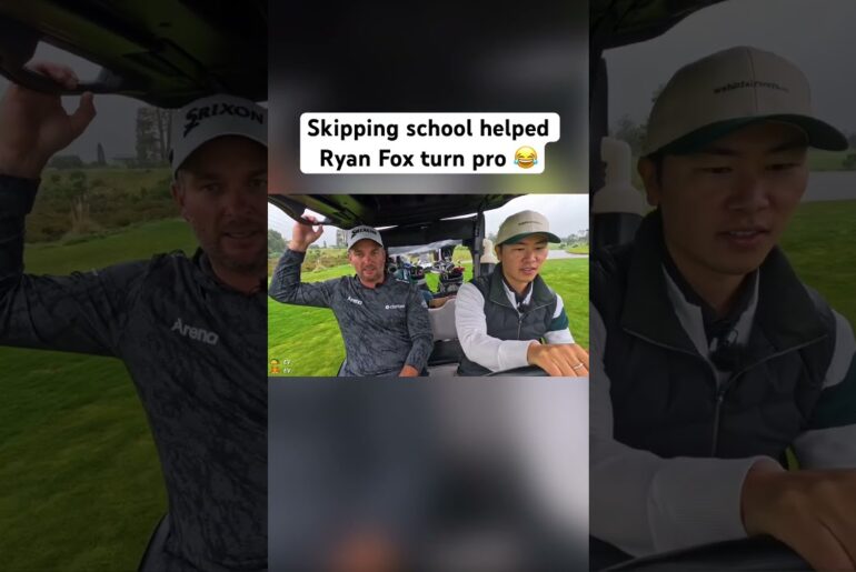 Ryan Fox Skipped School...and It Paid Off ⛳️ @tacogolf #golf #funny #shorts