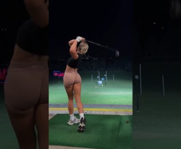 Amazing Golf Swing you need to see | Golf Girl awesome swing | Golf shorts | Emma Hartley