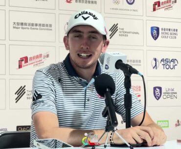 Tom McKibbin / Hong Kong Golf Open 2025 / Day 2 / Asian Tour / Post Match Press Conference